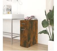 vidaXL Armoire d'apothicaire Chêne fumé 20x45,5x60cm Bois d'ingénierie 815864