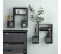 Vidaxl Armoire D'apothicaire Chêne Fumé 40x41x144,5 Cm Bois Ingénierie Multicolore