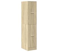 vidaXL Armoire d'apothicaire 855171 – chêne Sonoma, bois d'ingénierie, coffre à tiroirs