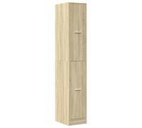 vidaXL Armoire d'apothicaire chêne Sonoma Bois d'ingénierie, Coffre d'apothicaire, Meuble d'apothicaire, Coffre à tiroirs d'apothicaire