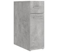 vidaXL Armoire d'apothicaire Gris béton 20 x 45,5 x 60 cm aggloméré 804215