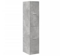 vidaXL Armoire d'apothicaire gris béton 30x41x144,5 cm bois ingénierie 855172