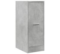 vidaXL Armoire d'apothicaire Gris béton 30x41x77,5cm Bois d'ingénierie, Coffre d'apothicaire, Meuble d'apothicaire, Coffre à tiroirs d'apothicaire