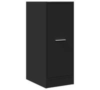 vidaXL Armoire d'apothicaire en bois d'ingénierie Noir 30x41x77,5 cm