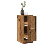 vidaXL Armoire d'apothicaire Vieux bois, bois d'ingénierie 30×41×77,5 cm Multicolore