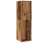 Vidaxl Armoire D'apothicaire Vieux Bois 40x41x144,5 Cm Bois Ingénierie Multicolore