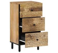 vidaXL Armoire d'appoint 40x33x75 cm bois massif mangue