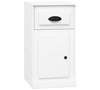 vidaXL Armoire d'appoint avec tiroir blanc 40x50x75 cm Bois composite