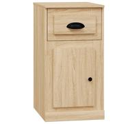 vidaXL Armoire d'appoint avec tiroir Chêne Sonoma 40x50x75 cm