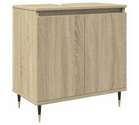 vidaXL Armoire de bain Chêne Sonoma 58x33x60 cm Bois d'ingénierie Marron