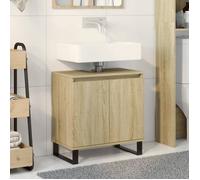 vidaXL Armoire de salle de bains Chêne Sonoma 58x33x60 cm Bois composite