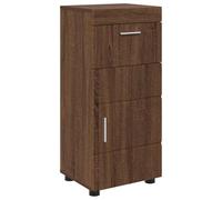 vidaXL Armoire de Bain en chêne Brun avec tiroir, Dimensions 37 x 31,5 x 82 cm. Fabriquée en Bois reconstitué, Elle s'utilise à l'intérieur Seulement. Son Design est spacieux et Durable. Assemblage n