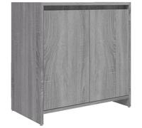 Vidaxl Armoire De Bain Sonoma Gris 60x33x61 Cm Bois D'ingénierie Marron