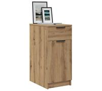 vidaXL Armoire de bureau chêne artisanal 33x50x75 cm Bois d'ingénierie