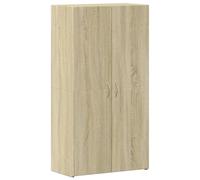 vidaXL Armoire de classement chêne sonoma 60x32x115 cm bois ingénierie Marron
