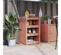 Vidaxl Armoire De Cuisine D'extérieur 55x55x92 Cm Bois Massif Douglas Marron