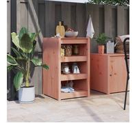 vidaXL Armoire de cuisine d'extérieur MEPPEL 832344 55x55x92 cm Bois massif Douglas Marron