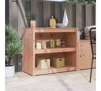 Vidaxl Armoire De Cuisine Extérieure 106x55x92 Cm En Bois Massif De Sapin Douglas