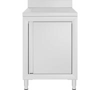 vidaXL Armoire de cuisine commerciale avec égouttoir Acier inoxydable