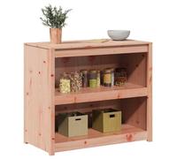 vidaXL Armoire de Cuisine Marron 106 x 55 x 92 cm Douglas Massif, Armoire de Cuisine Pratique, unité de Rangement rectangulaire, Organisateur Durable, Solution d'étagères Moderne