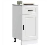 vidaXL Armoire de cuisine Porto blanc bois d'ingénierie 853947