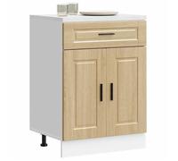 vidaXL Armoire de cuisine Porto chêne sonoma bois d'ingénierie 853970