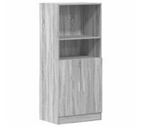 vidaXL Armoire de Cuisine Sonoma Gris 57x41,5x131,5 cm Bois ingénierie, Armoire, Armoire de Garde-Manger de Cuisine, Armoire de Buffet de Cuisine