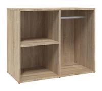 vidaXL Armoire de Dressing Armoire Cosmétique Meuble de Coiffeuse Meuble de Rangement Chambre à Coucher Chêne Sonoma 80x40x65 cm Bois d'Ingénierie