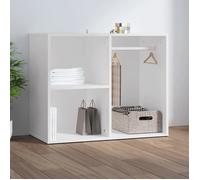 vidaXL Armoire de dressing 808846 Bois d'ingénierie 80x40x65 cm Blanc