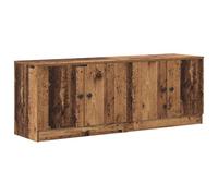 vidaXL Armoire de lit avec Stockage 2 pcs Bois Ancien 66 x 35 x 48 cm, Rangement Chambre, unité modulable, Table de Nuit rectangulaire, Design Minimaliste, Meuble Fonctionnel, Cabinet Moderne