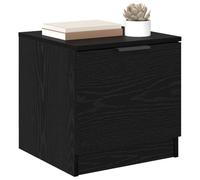 Vidaxl Armoire De Lit 2 Pcs Chêne Noir 40 X 39 X 40 Cm