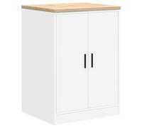 vidaXL Armoire de rangement de garage 60x51x85 cm bois de pin blanc