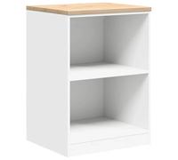 vidaXL Armoire de rangement pour garage Blanc 60x51x85 cm Pin massif