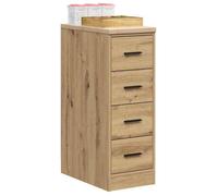 vidaXL Armoire de rangement de garage chêne artisanal bois de pin