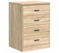 vidaXL Armoire de Rangement de Garage chêne Sonoma 60x51x85cm Bois pin, Armoire, Armoire à Outils, Armoire Basse, Armoire de Garage