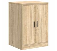 vidaXL Armoire de Rangement de Garage chêne Sonoma 60x51x85cm Bois pin, Armoire, Armoire à Outils, Armoire Basse, Armoire de Garage