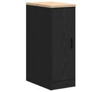 vidaXL Armoire de rangement de garage noir 30x51x85 cm bois de pin