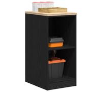 vidaXL Armoire de rangement de garage noir 40x51x85 cm bois de pin