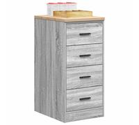 vidaXL Armoire de rangement de garage sonoma gris 40x51x85 cm bois pin
