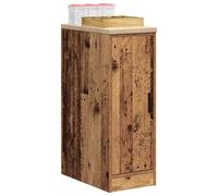 vidaXL Armoire de rangement de garage vieux bois 30x51x85 cm bois pin