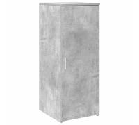 vidaXL Armoire de Rangement Gris béton 40x45x103,5cm Bois d'ingénierie