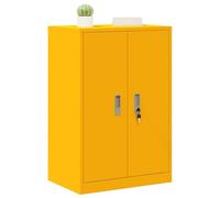vidaXL Armoire de rangement Jaune moutarde 60 x 40 x 90 cm