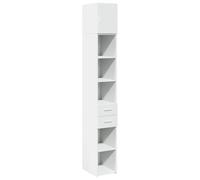 vidaXL Armoire de rangement mince 30x42,5x225 cm Blanc