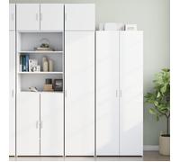 vidaXL Armoire de rangement mince blanc 45x42,5x225 cm Multicolore