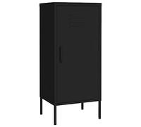 vidaXL Armoire de rangement Noir 42,5x35x101,5 cm Acier 336196