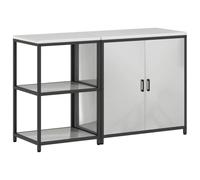 vidaXL Armoire de rangement pour votre cuisine ou garage. Elle est idéale pour tout ranger proprement, que ce soit à l'intérieur ou à l'extérieur. Également parfaite pour votre atelier