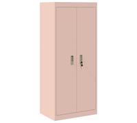 vidaXL Armoire de rangement Rose 60 x 40 x 140 cm Acier Laminé à Froid