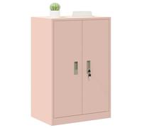 vidaXL Armoire de rangement Rose 60 x 40 x 90 cm Acier Laminé à Froid