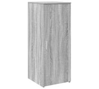 vidaXL Armoire de rangement Sonoma gris 40x45x103,5 cm Bois ingénierie Anti-bascule