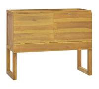 vidaXL Armoire de salle de bain 90x45x75 cm Bois de teck solide 338248